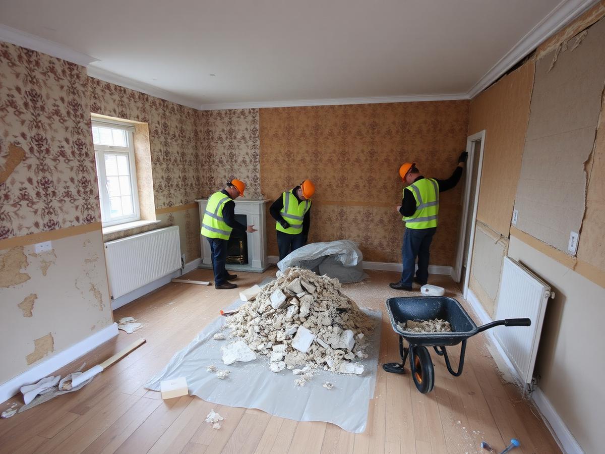 North Soft Strip team at work